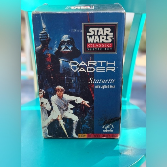 Star Wars Darth Vader Statuette Lighted Base Empire Strikes Back 1263/5000
